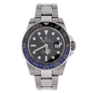Rolex 40 Oyster Perpetual Date GMT-Master II Batman Automatic Watch